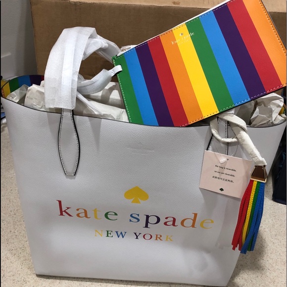 kate spade Handbags - Kate Spade Rainbow Tote- Price is Firm